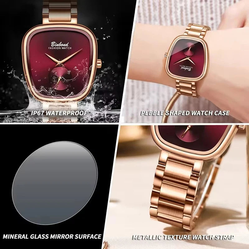 Reloj BINBOND Cuadrado