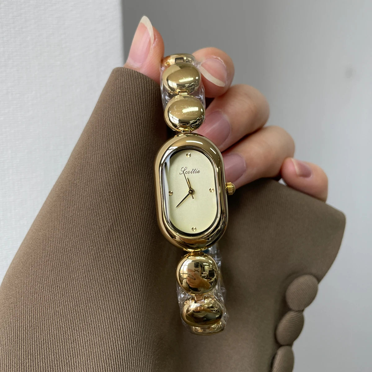 Reloj Pulsera de Cuentas