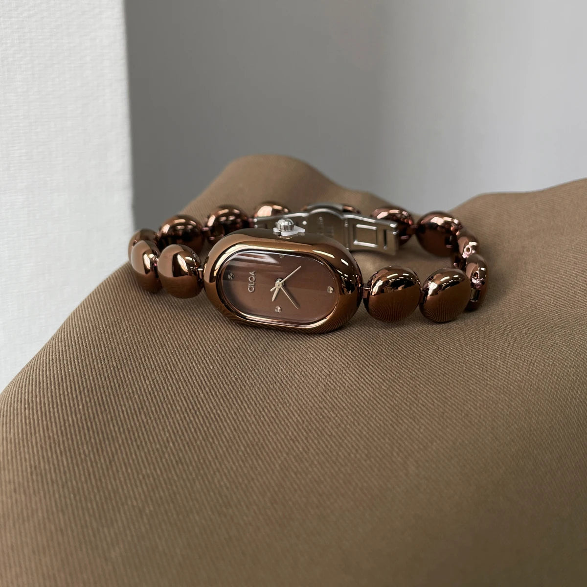 Reloj Pulsera de Cuentas