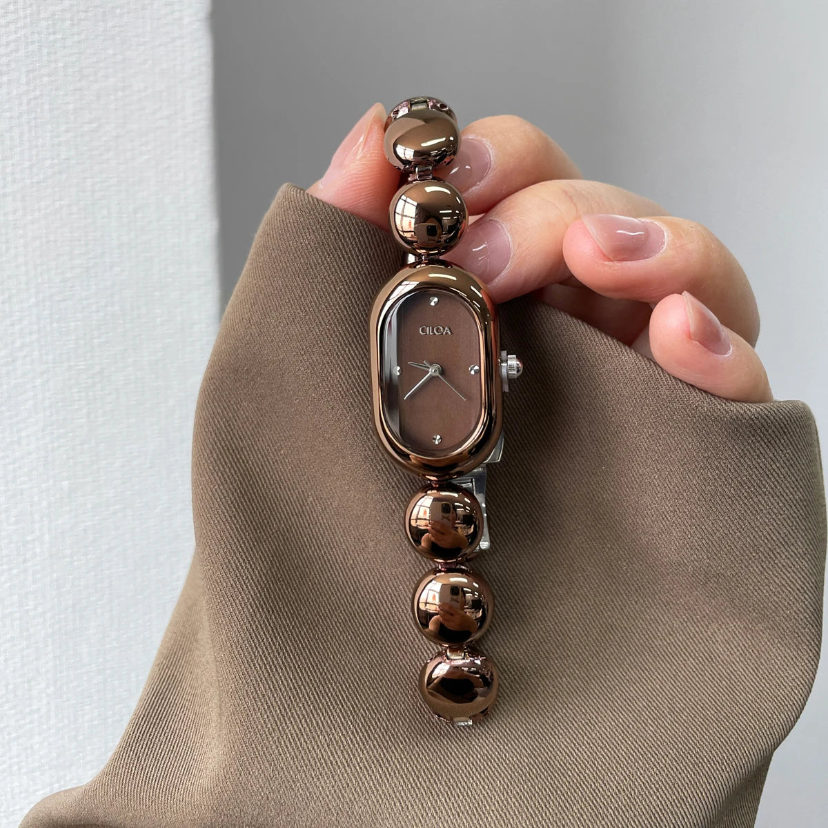 Reloj Pulsera de Cuentas
