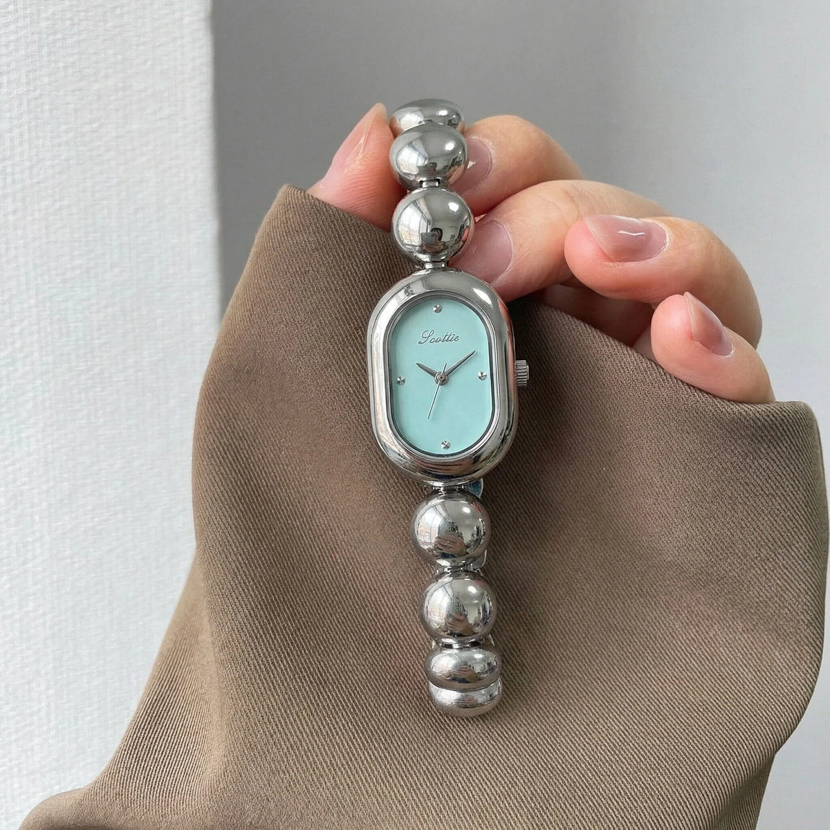 Reloj Pulsera de Cuentas