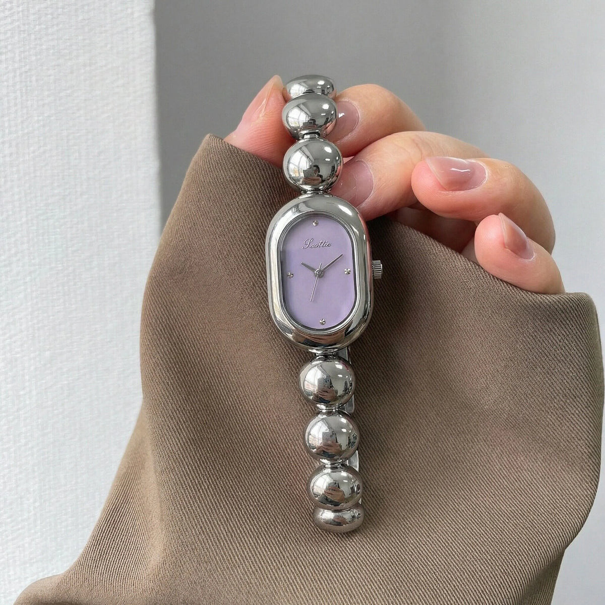 Reloj Pulsera de Cuentas