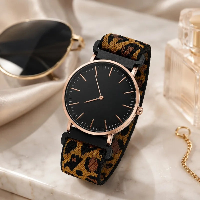 Reloj Correa Animal Print